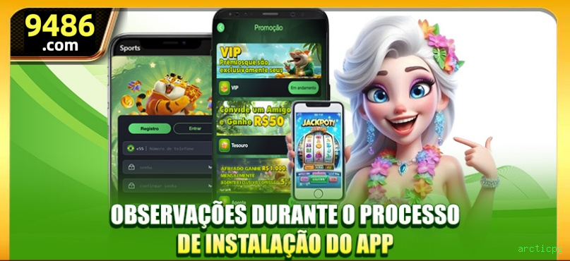 Imagem promocional da arcticpg mostrando a plataforma e suas vantagens